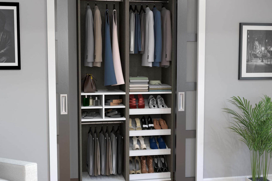 Découvrez la praticité des systèmes de placards Bestar