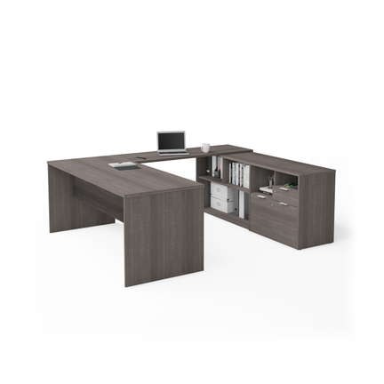 Bureau de direction en U