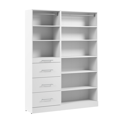 Organisateur de garde-robe modulaire 61L x 16P