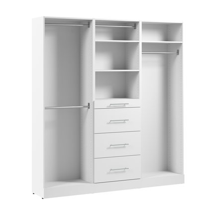 Organisateur de garde-robe modulaire 75L x 16P