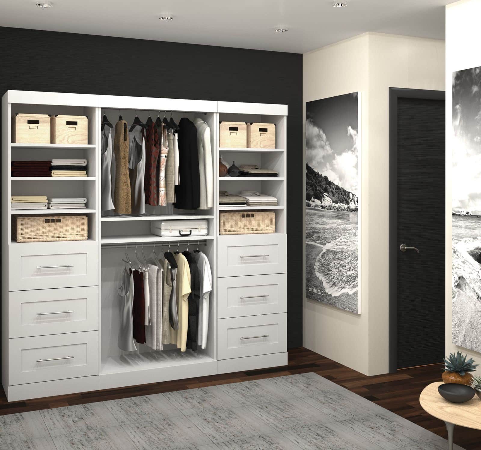 Bestar closet organizer