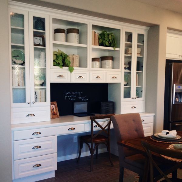 Kitchen office nook