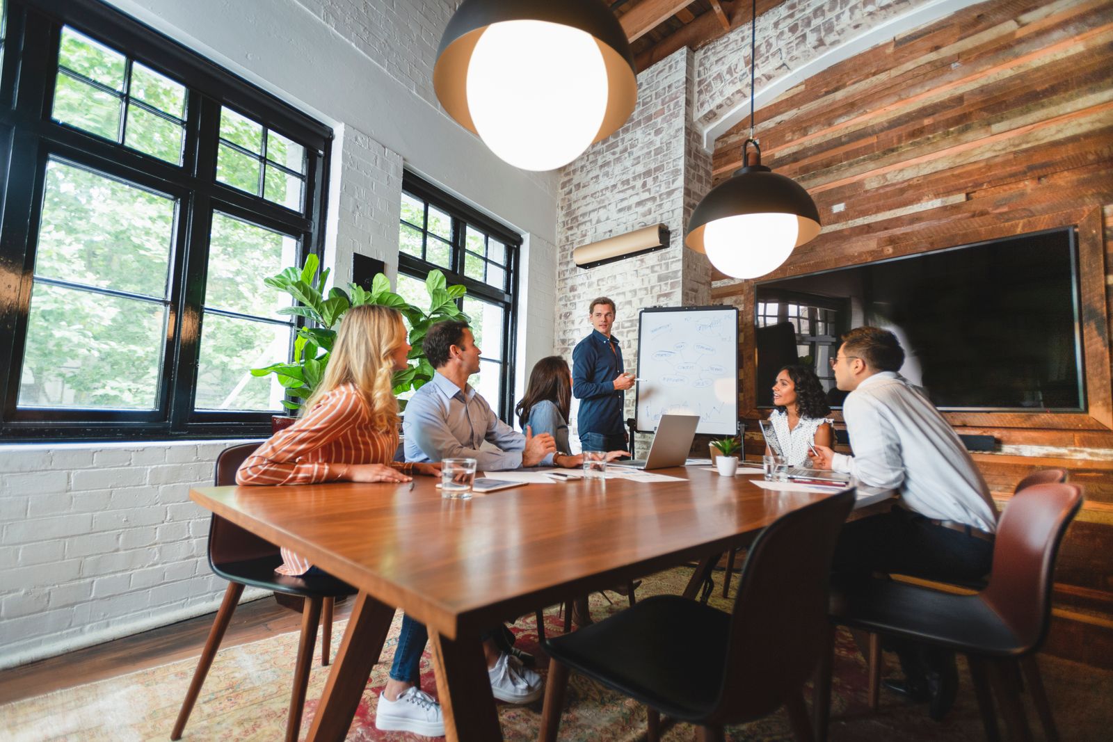 Conference rooms at the office