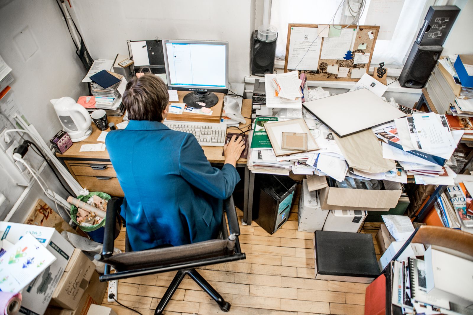 Désencombrer le bureau à la maison