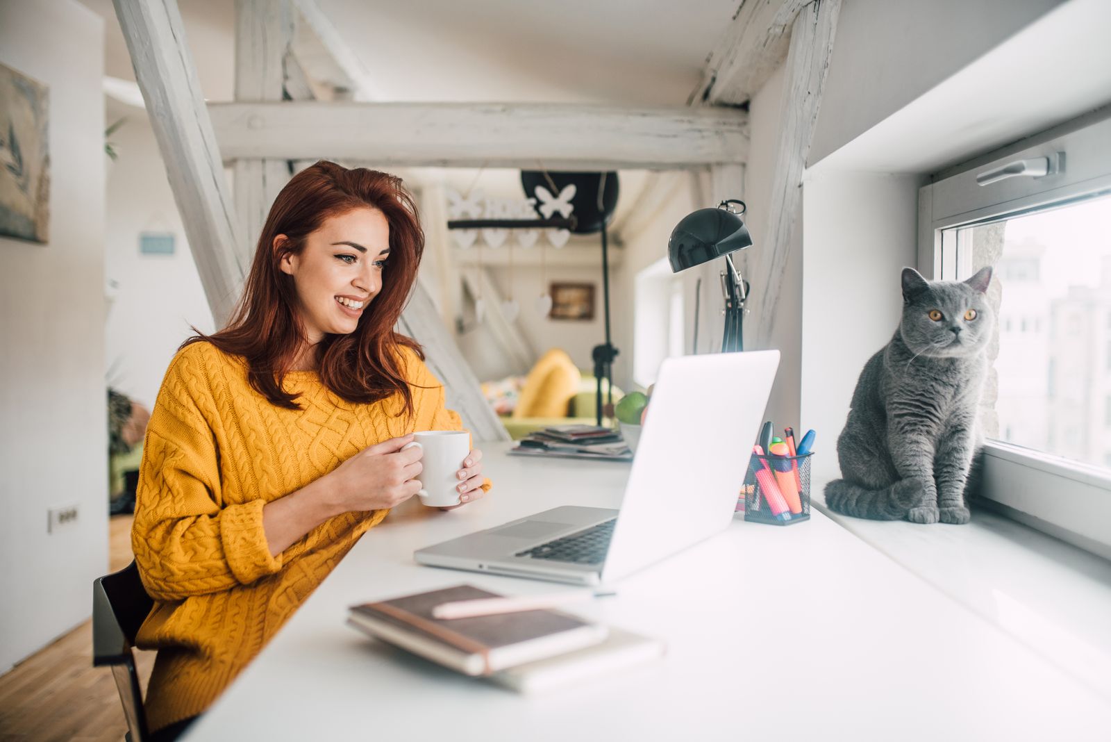 Keeping home office tidy and organized