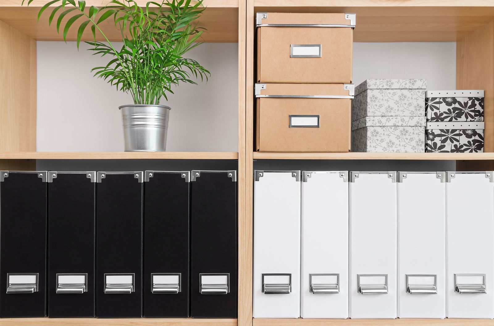 Home office storage containers