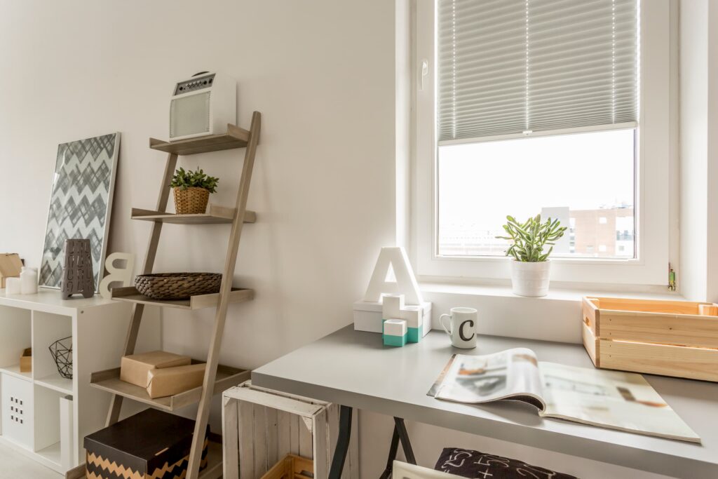 Bureau à domicile organisé et tendance pour le nouvel an