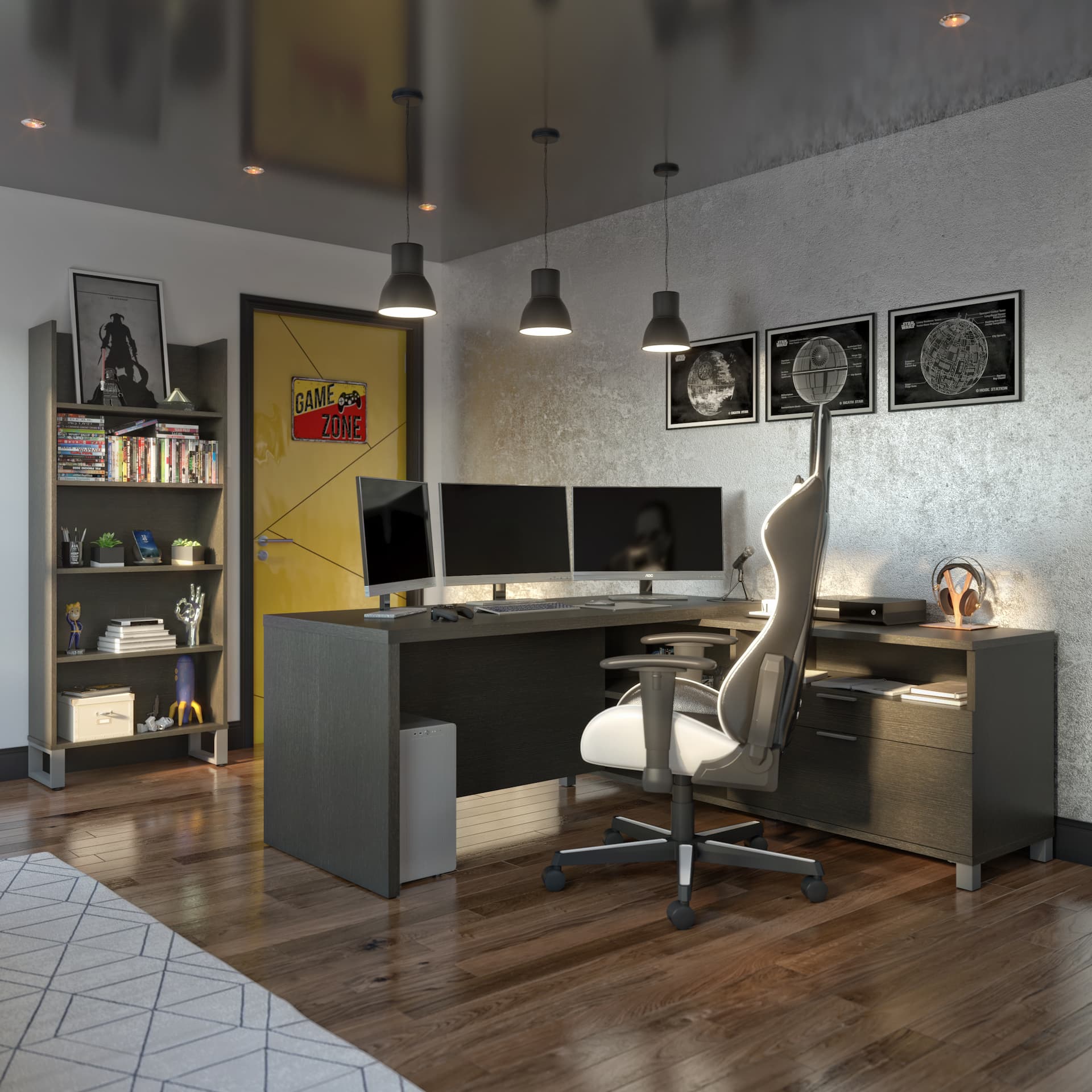 Zone de jeux - Consoles, ordinateurs de bureau et accessoires