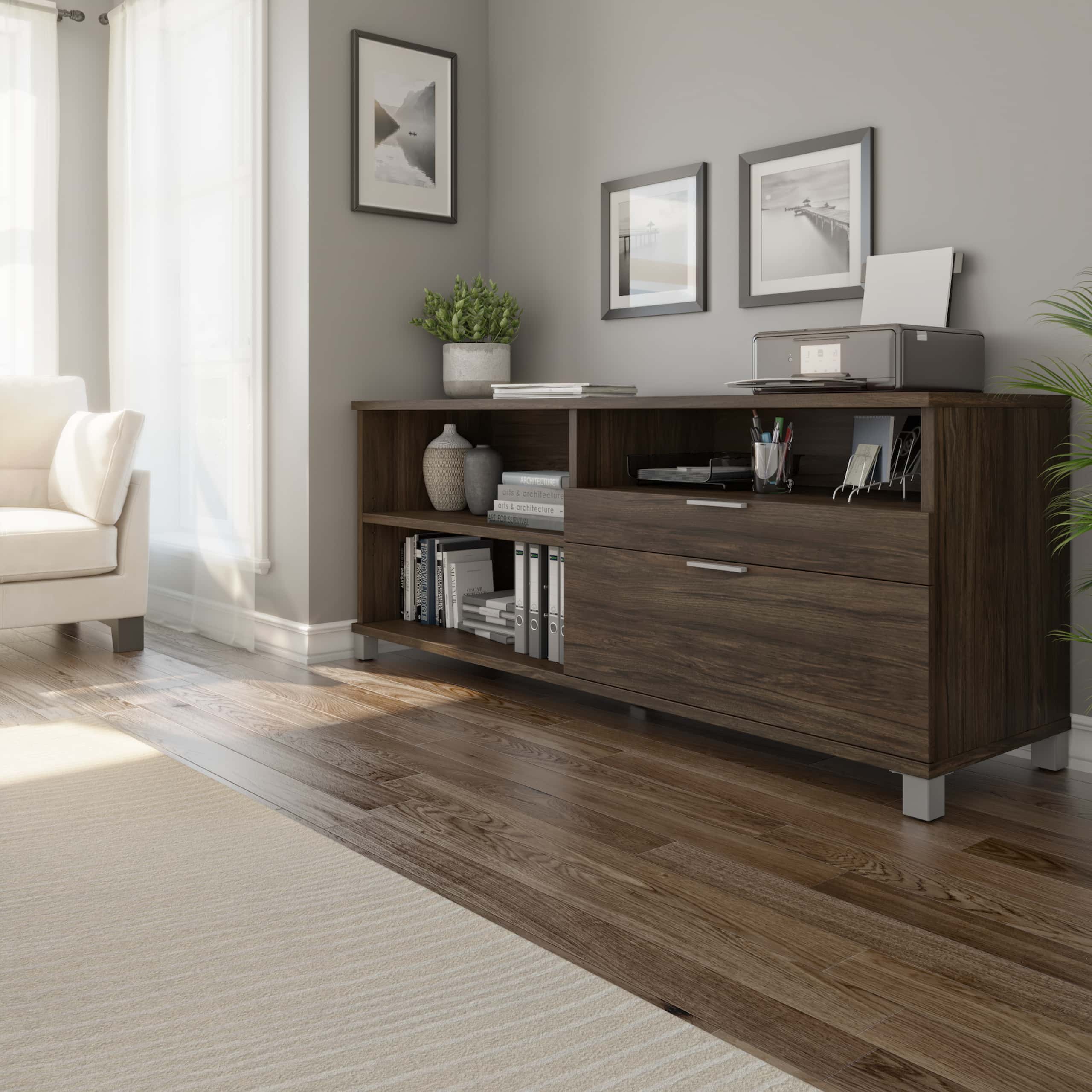 3 Ways to Use a Versatile Office Credenza