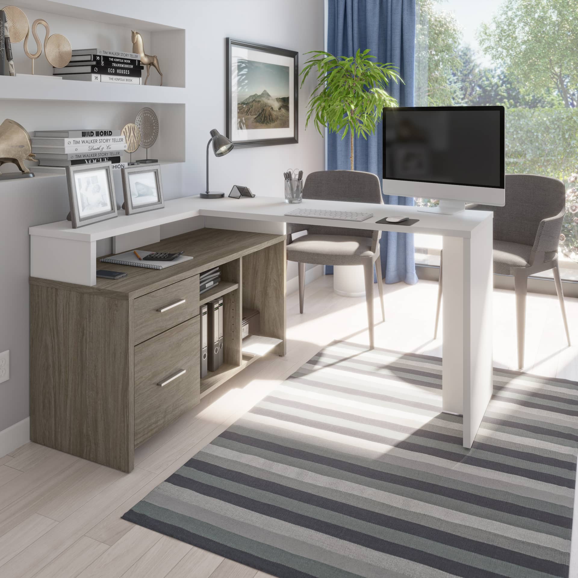 4 façons de créer un espace de travail productif avec du mobilier de bureau abordable