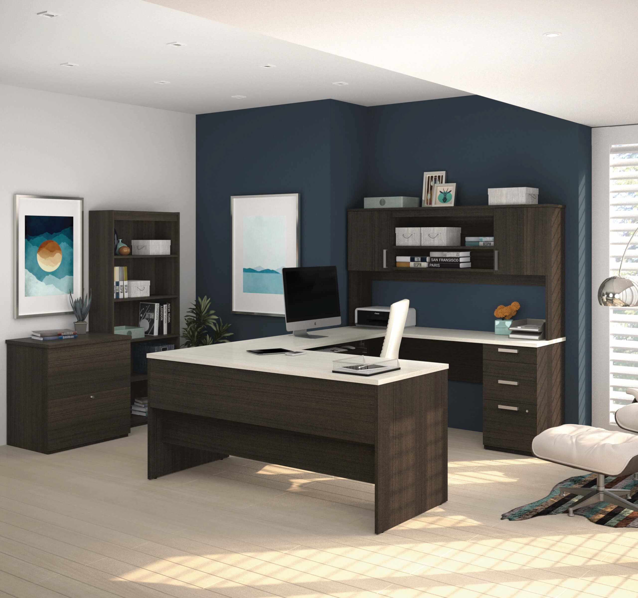 Home office furniture set