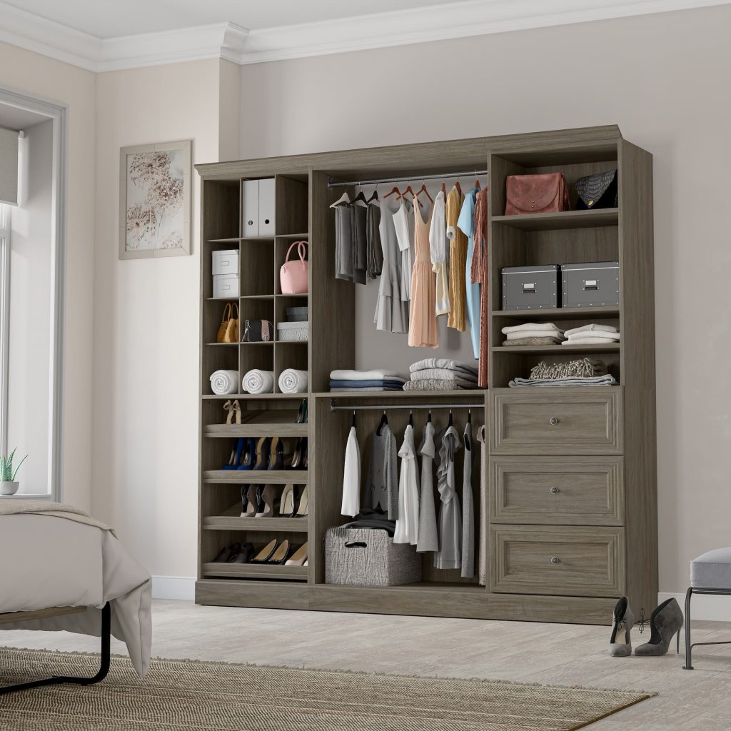 Versatile closet organizer for spring cleaning