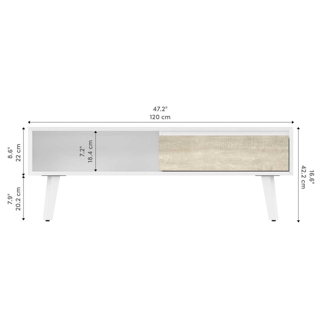 Blanc UV et gris montagne cendrée