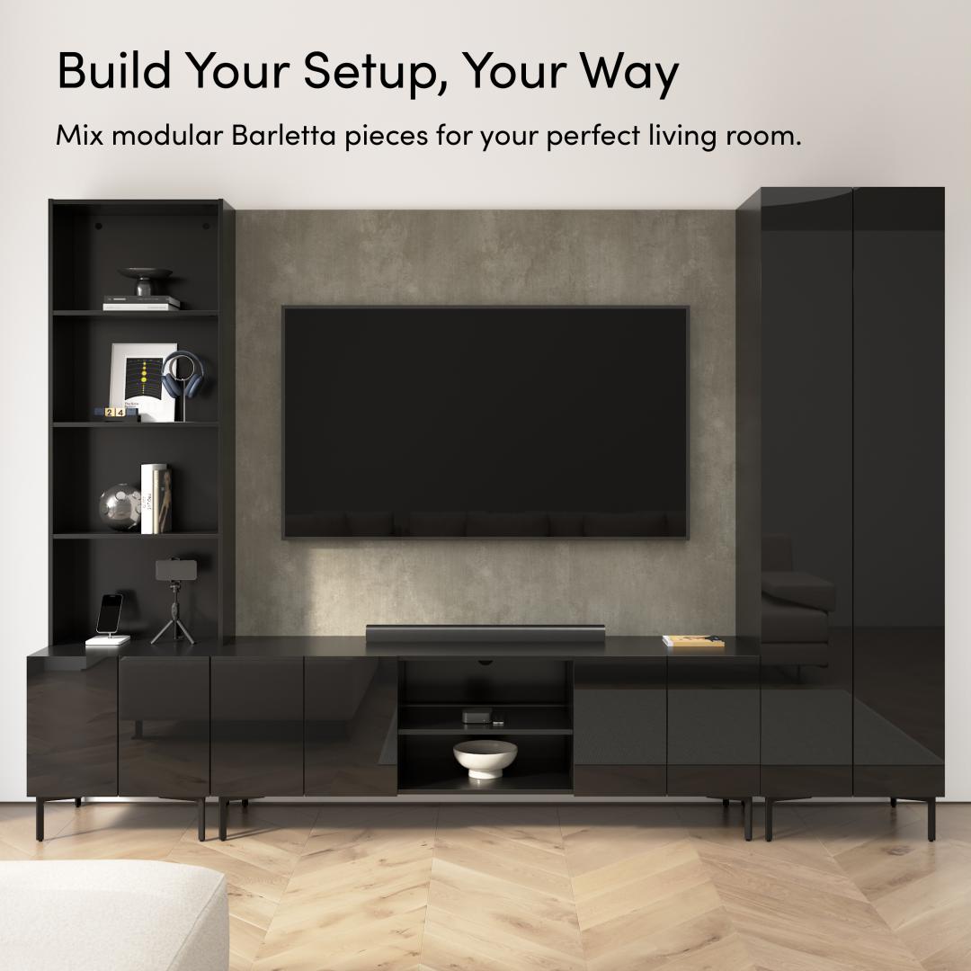High Gloss Black/Urban Stone