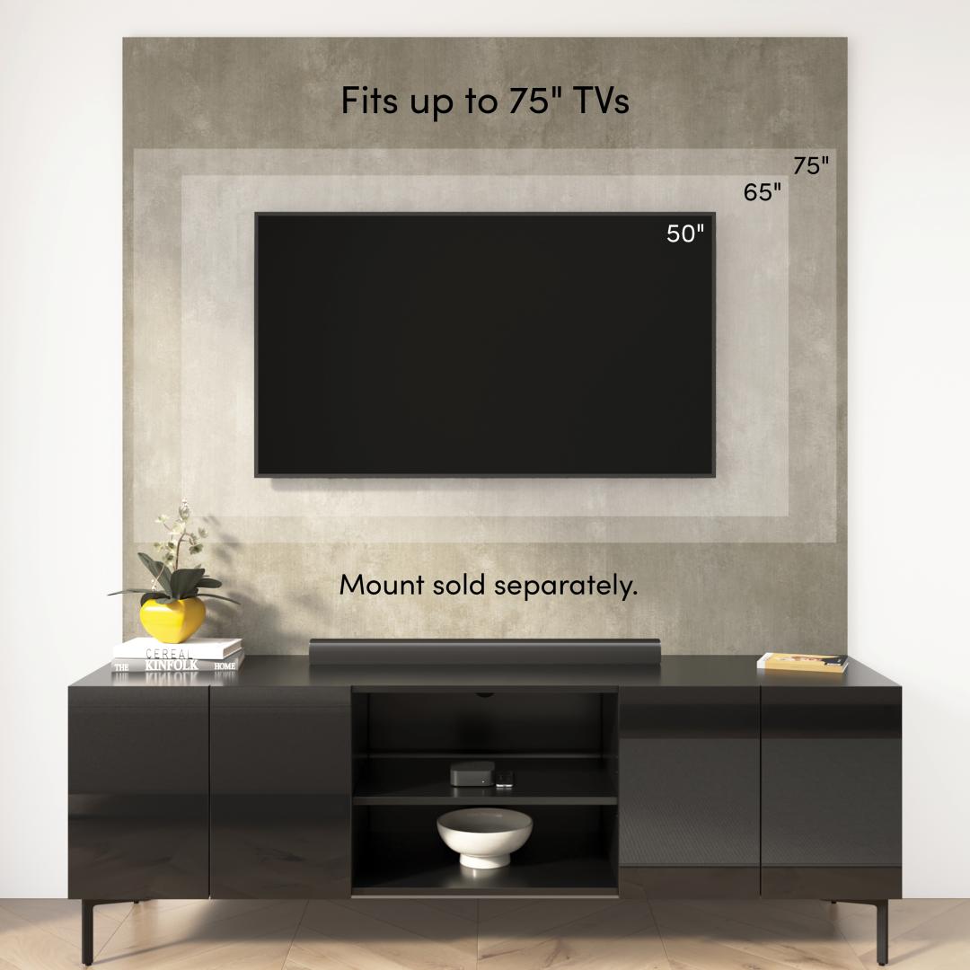 High Gloss Black/Urban Stone