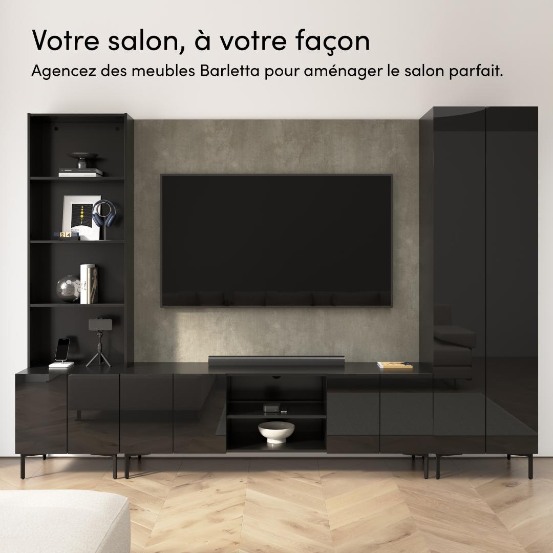 noir lustr&eacute; et pierre urbaine
