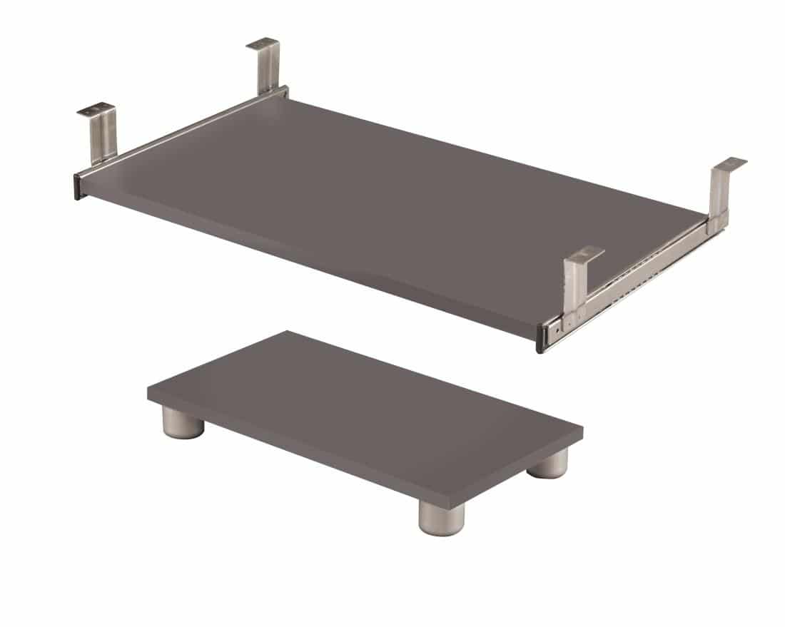 Tablette clavier et support d’unité centrale