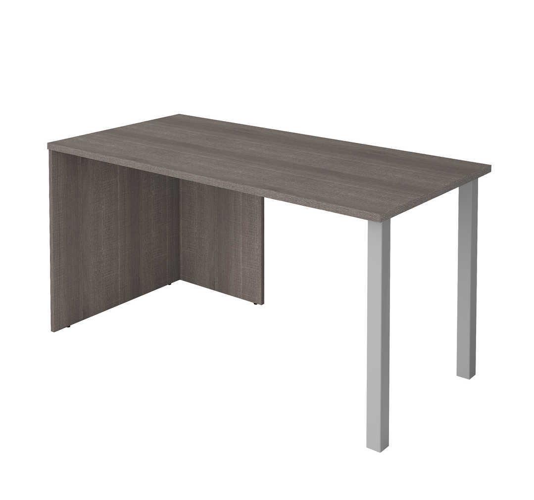 Table de bureau 60L avec deux pattes de métal