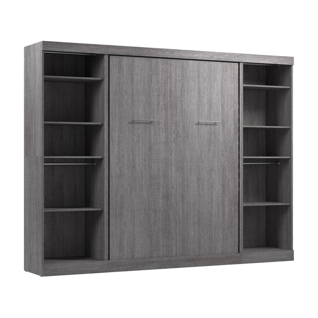 Full Murphy Bed and 2 Closet Organizers (109W)