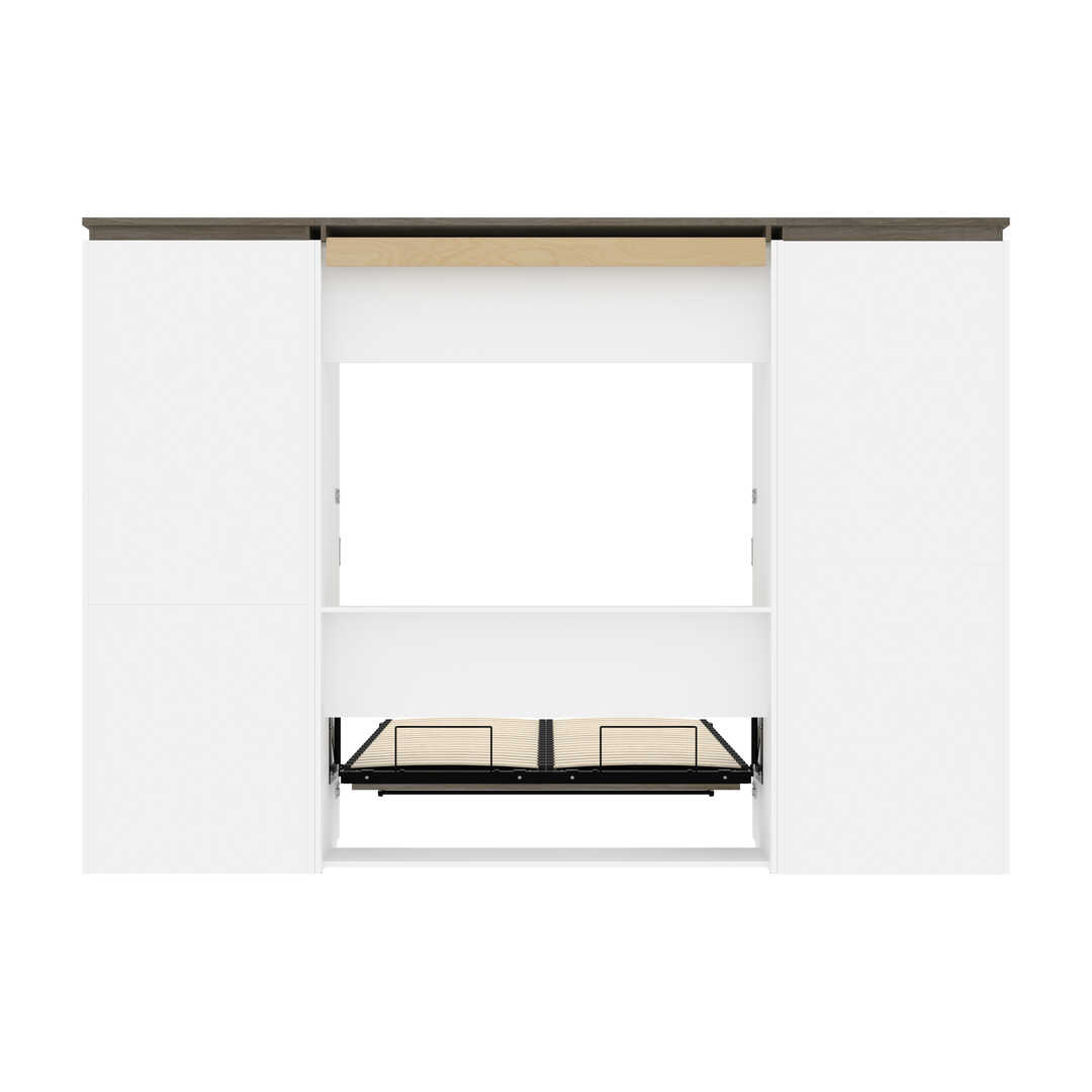 White & Walnut grey