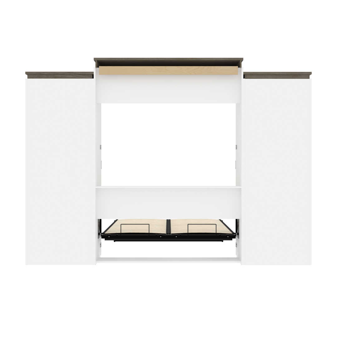 White & Walnut grey