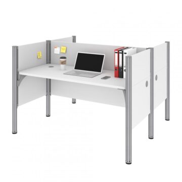 Poste de travail face à face pour 2 personnes