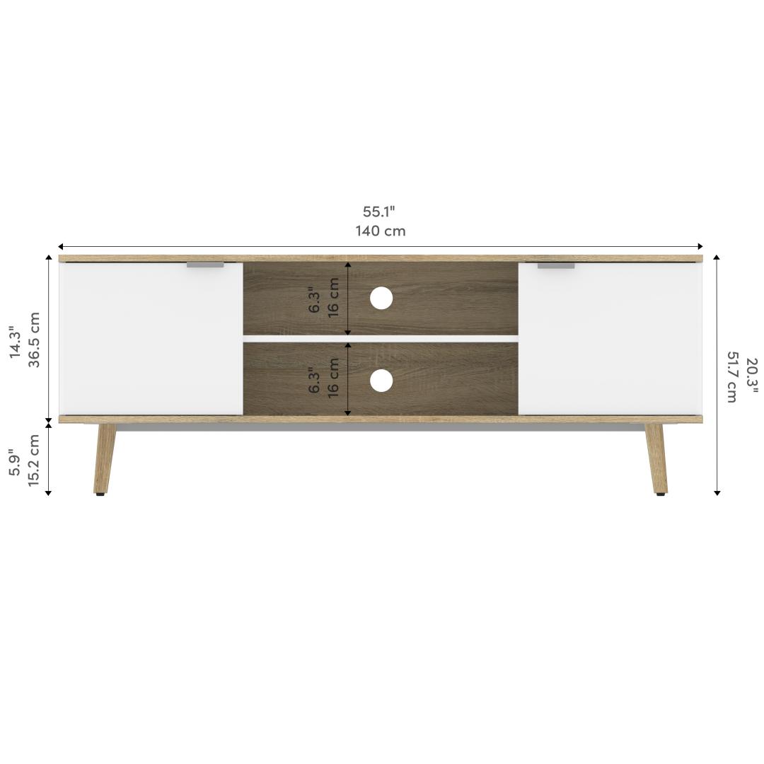 Modern Oak & UV White