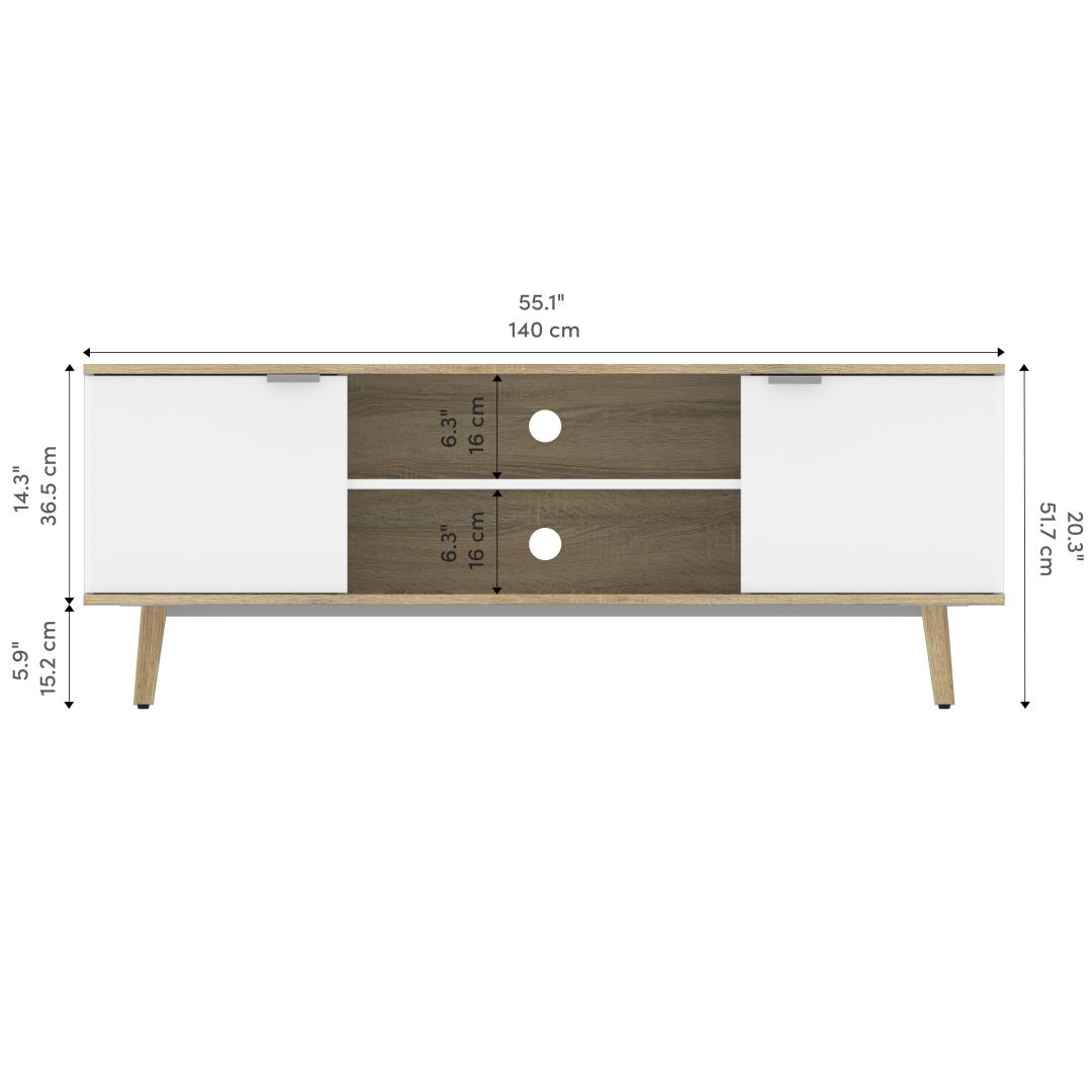 Modern Oak & UV White