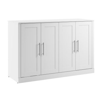 Lit cabinet double 69L avec matelas