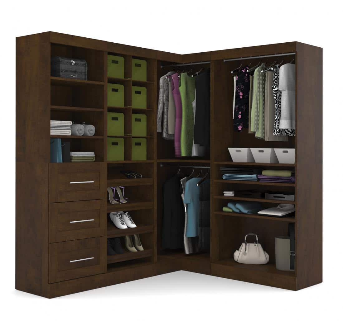 83W Walk-In Closet Organizer