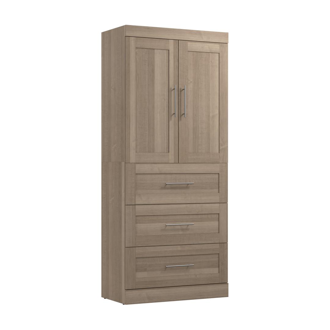 Armoire-penderie 36L avec tiroirs