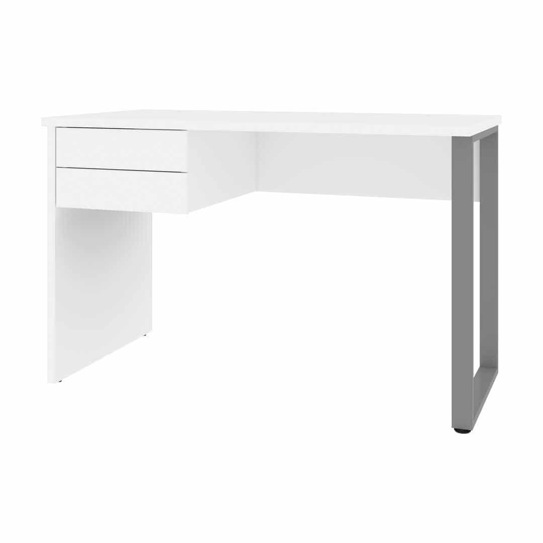 48W Small Table Desk with U-Shaped Metal Leg