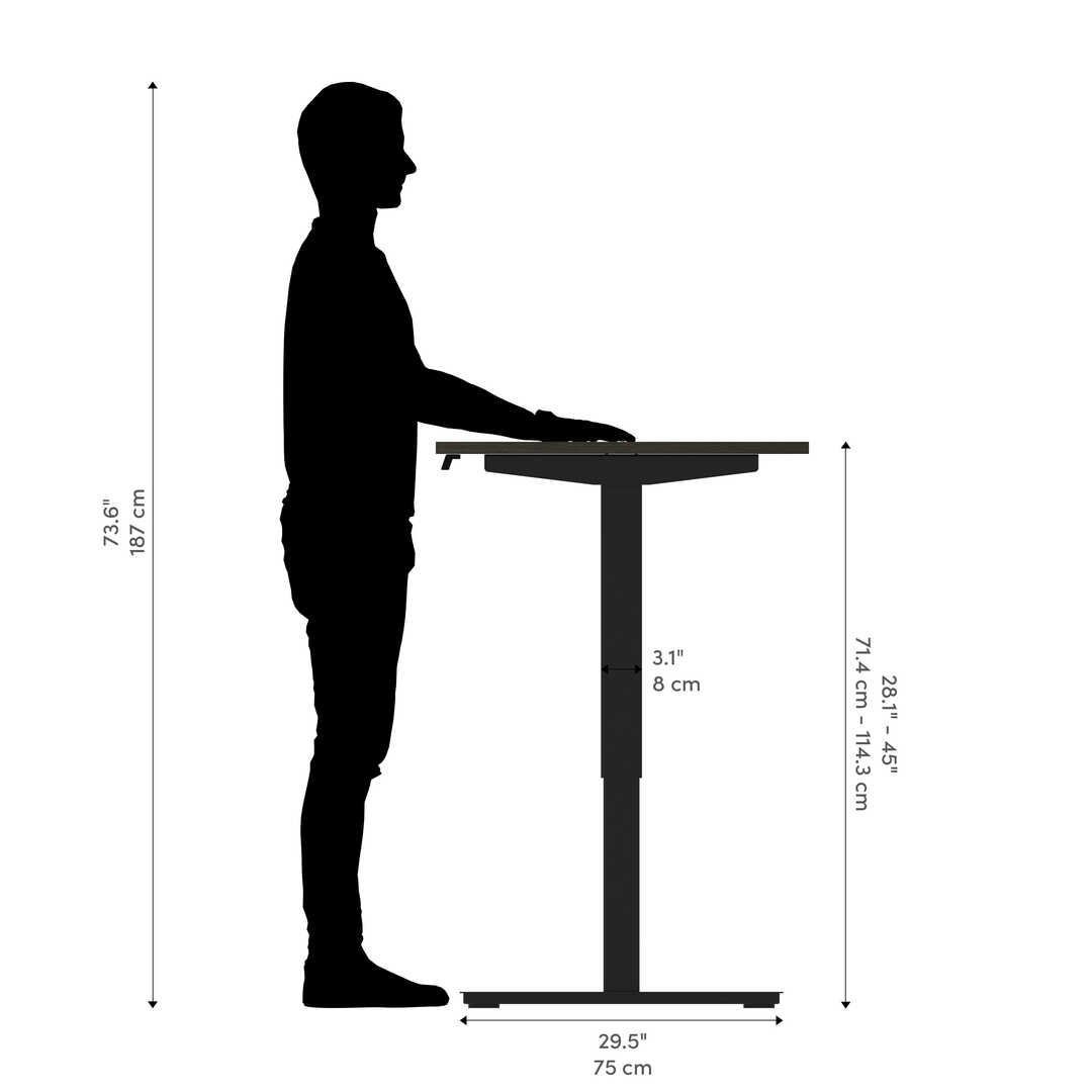 Standing table height deals