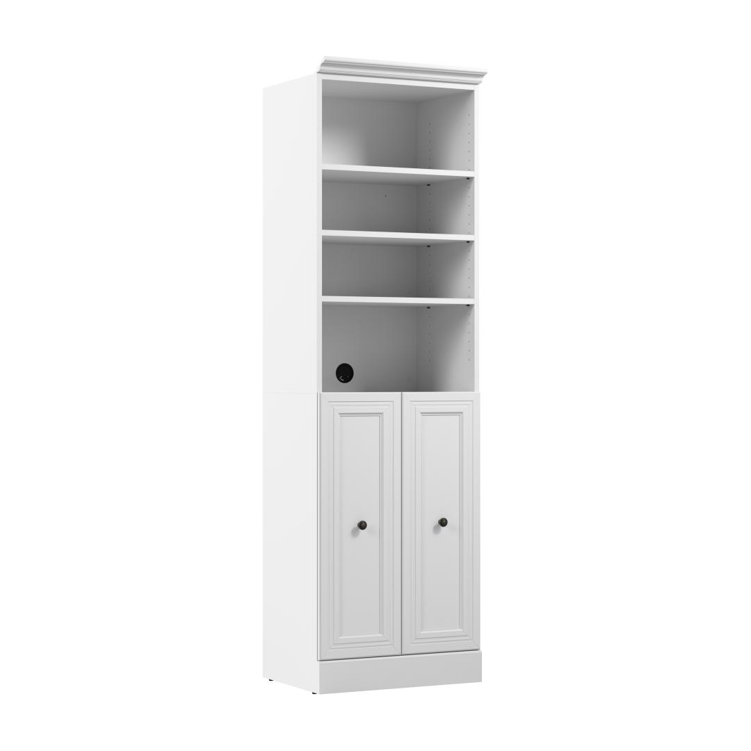 Organisateur de garde-robe avec portes 25L